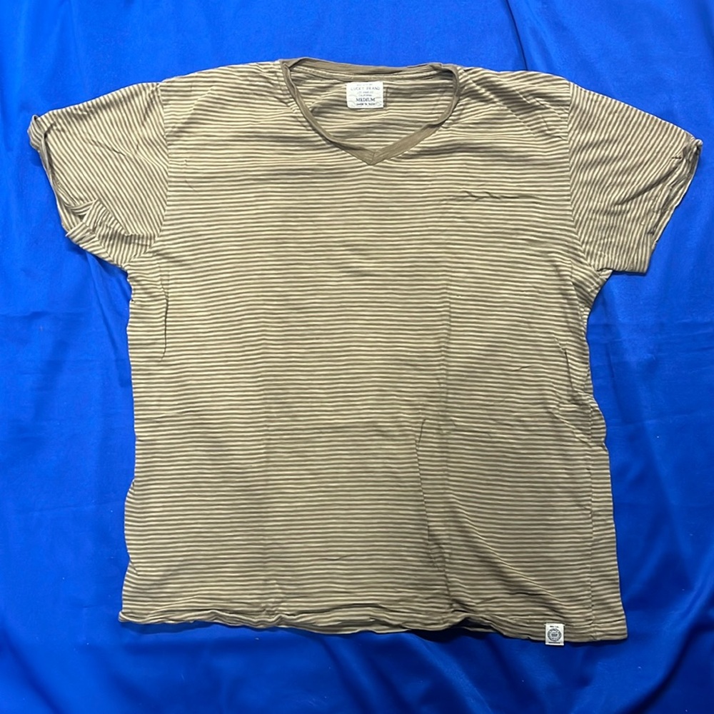 Men’s striped short sleeve tee